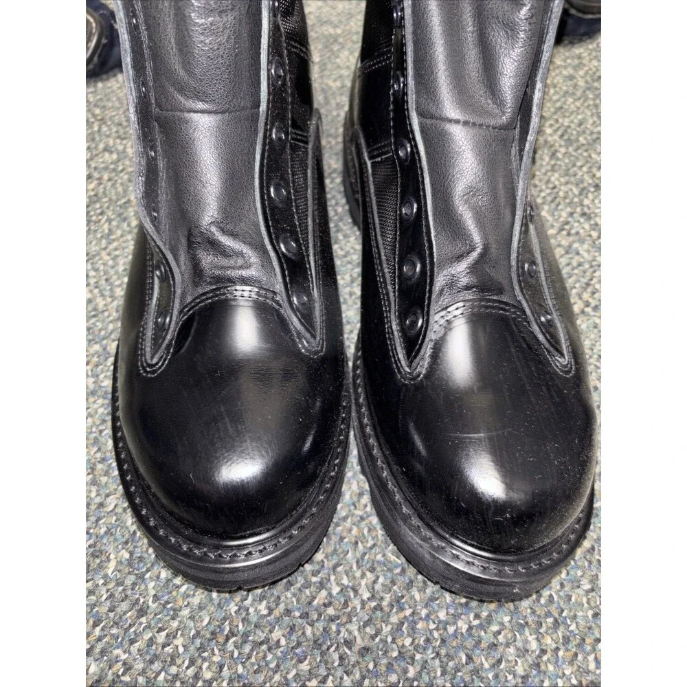 All American Boot Mfg Gortex Flight Deck Safety Boots Black New Men US Size 11